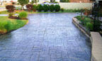 Commercial Stamped Concrete Driveway