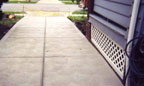 Traditional Concrete Driveway