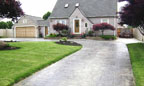 Stamped Concrete Driveway