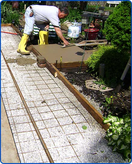 Cement Driveway and Patio